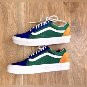 Vans Old Skool Sk8 Low Men’s Sneakers - Size 6.5, Multicolor, EUC
